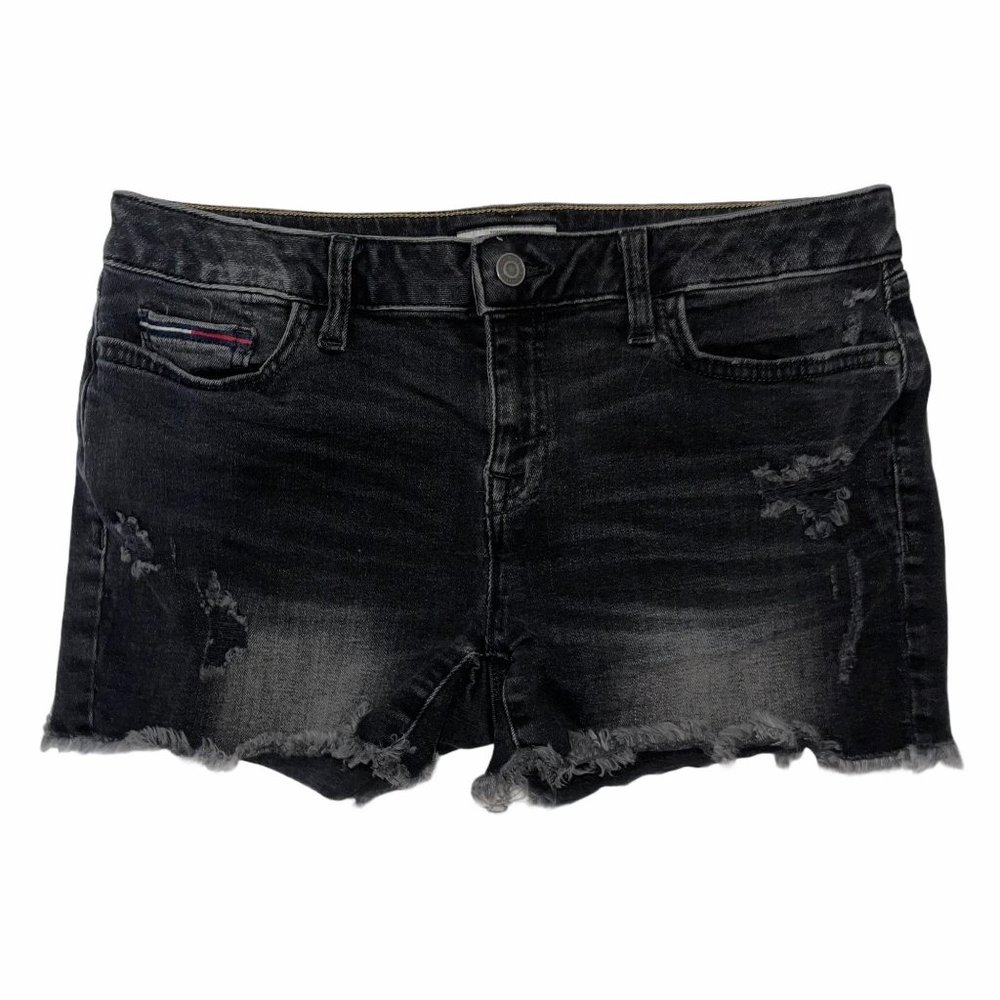 Tommy Hilfiger Distressed Frayed Cut-Off Shorts 4